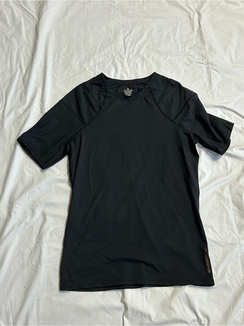 Tommie Copper Men’s Short Sleeve Shoulder Support Compression Shirt Size XL